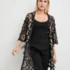 Taifun Longjacke Mit Pailletten-Zier