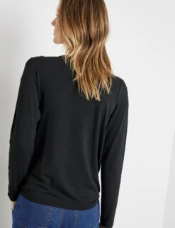 Taifun Longsleeve Mit Frontprint -Feine Mode longsleeve mit frontprint 104