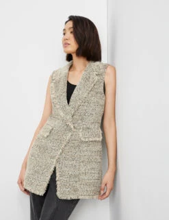 Taifun Longweste Mit Glanz-Details