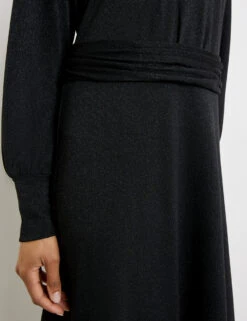 Taifun Midikleid Mit Glitzer-Effekt 12 Taifun Midikleid Mit Glitzer-Effekt -Feine Mode midikleid mit glitzer effekt 100