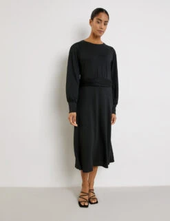 Feine Mode 40 Taifun Midikleid Mit Glitzer-Effekt