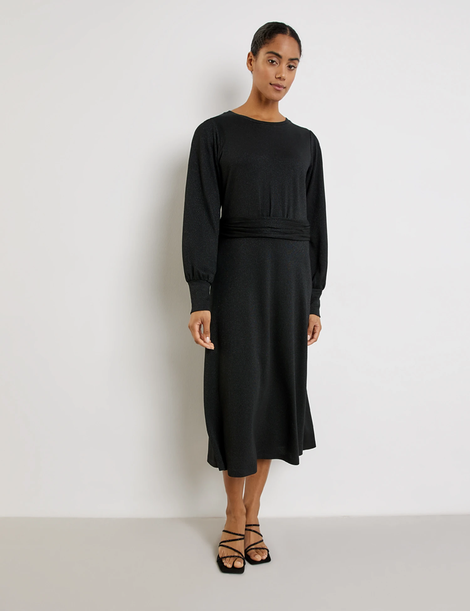 Taifun Midikleid Mit Glitzer-Effekt 3 Taifun Midikleid Mit Glitzer-Effekt