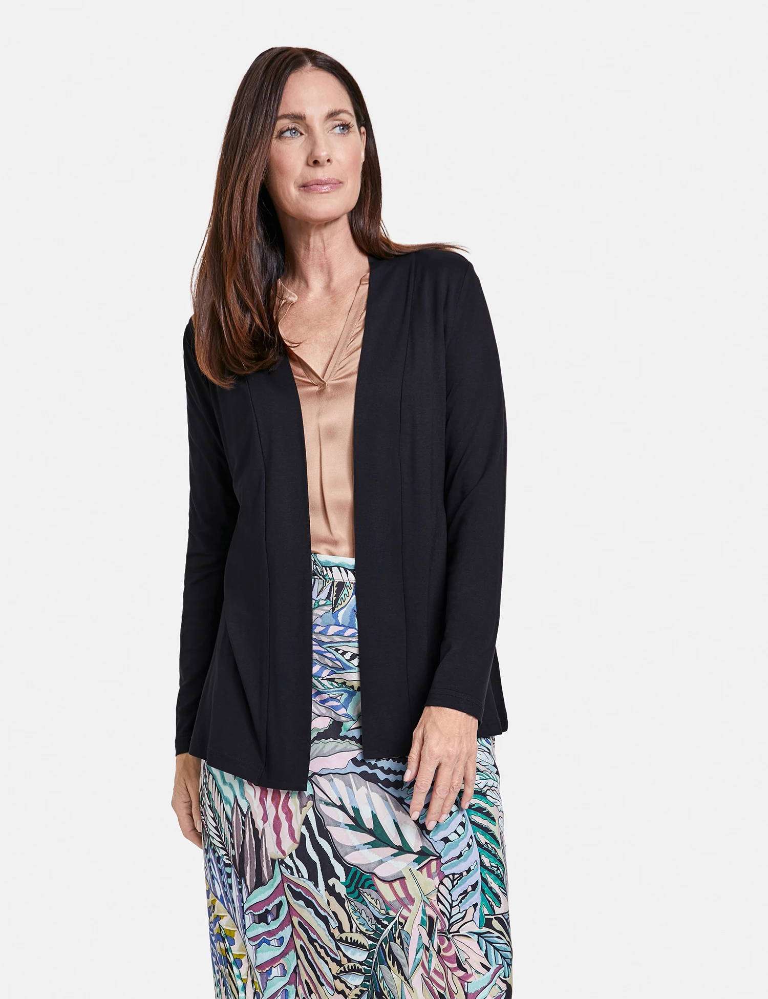 Gerry Weber Offene Jacke Aus Jersey 10 Gerry Weber Offene Jacke Aus Jersey - Image 8