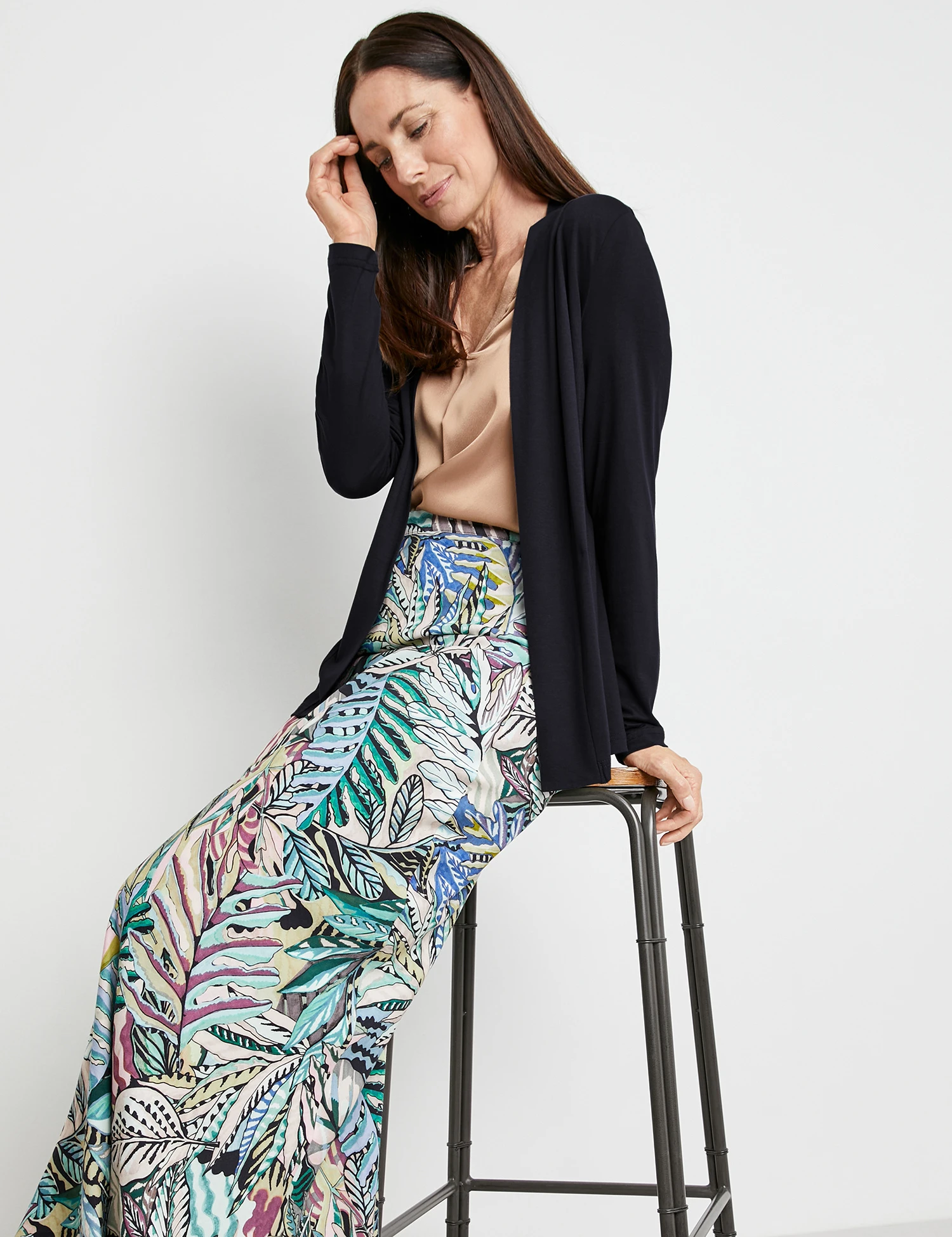 Gerry Weber Offene Jacke Aus Jersey 7 Gerry Weber Offene Jacke Aus Jersey - Image 5