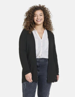 Offene Shirtjacke -Feine Mode offene shirtjacke 01