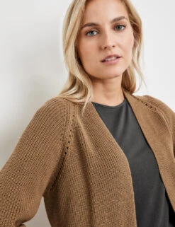 Taifun Offene Strickjacke Aus Baumwolle 12 Taifun Offene Strickjacke Aus Baumwolle -Feine Mode offene strickjacke aus baumwolle 100