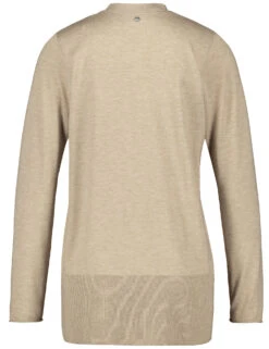 Gerry Weber Offene Strickjacke Mit Kaschmiranteil -Feine Mode offene strickjacke mit kaschmiranteil 03