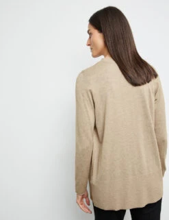 Gerry Weber Offene Strickjacke Mit Kaschmiranteil -Feine Mode offene strickjacke mit kaschmiranteil 104
