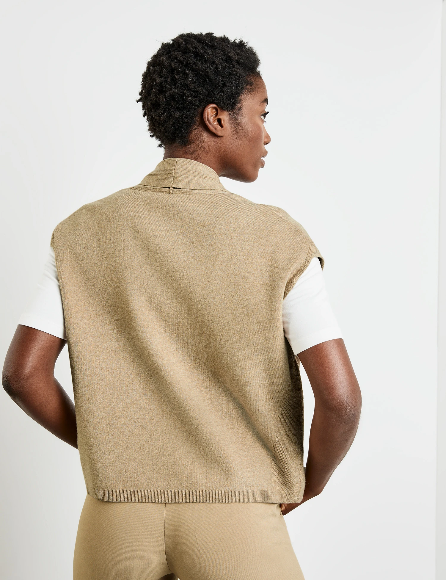 Gerry Weber Offener Cardigan Mit Schalkragen Und Weitem Arm 8 Gerry Weber Offener Cardigan Mit Schalkragen Und Weitem Arm - Image 6