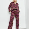 Palazzohose Mit Floralprint Carlotta -Feine Mode palazzohose mit floralprint carlotta 110
