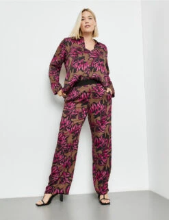 Palazzohose Mit Floralprint Carlotta
