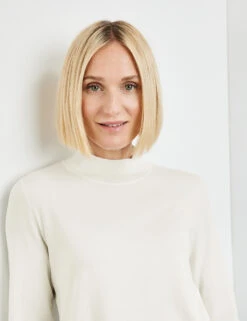 Gerry Weber Pullover Aus Feinstrick Mit Turtleneck -Feine Mode pullover aus feinstrick mit turtleneck 100