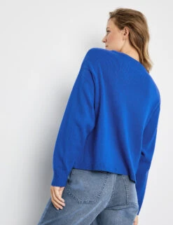 Taifun Pullover Mit Bändchen-Dekor -Feine Mode pullover mit baendchen dekor 104