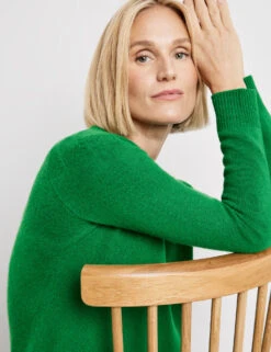 Gerry Weber Pullover Mit Dekorativem Strickmuster -Feine Mode pullover mit dekorativem strickmuster 100