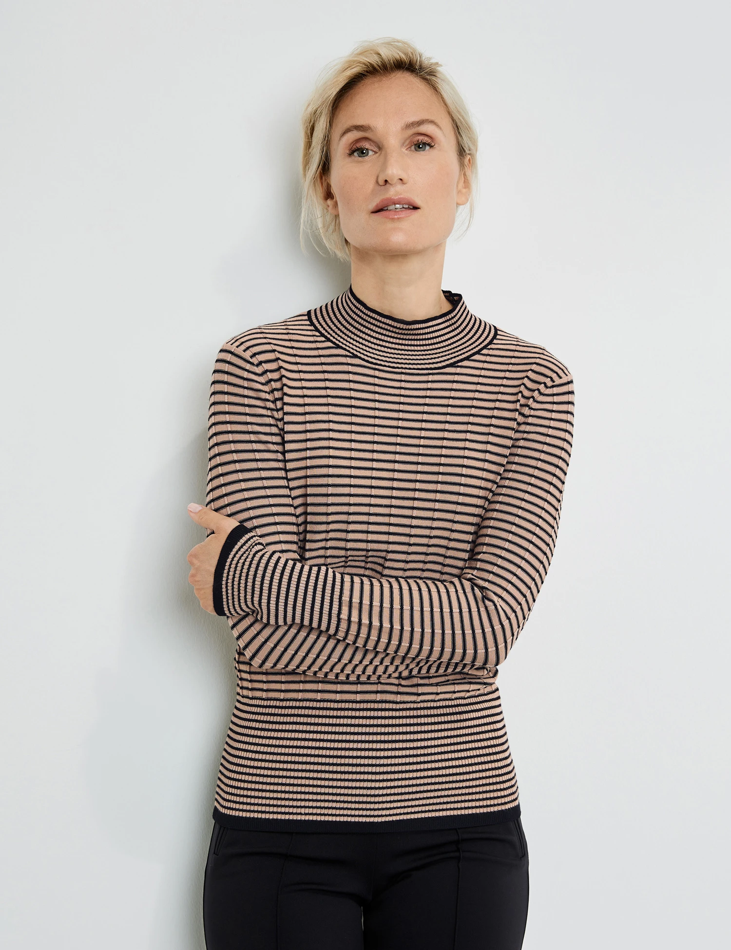 Gerry Weber Pullover Mit Feinem Ringel 3 Gerry Weber Pullover Mit Feinem Ringel