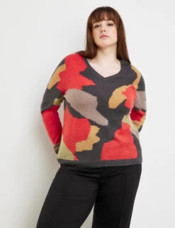 Pullover Mit Jacquardmuster