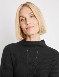 Gerry Weber Pullover Mit Kaschmiranteil Und Dekorativer Teilungsnaht 12 Gerry Weber Pullover Mit Kaschmiranteil Und Dekorativer Teilungsnaht -Feine Mode pullover mit kaschmiranteil und dekorativer teilungsnaht 100