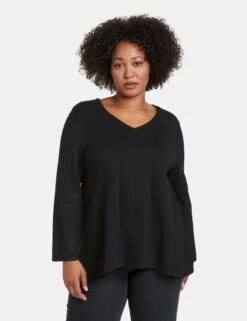 Pullover Mit Leo-Einsatz Im Rücken 15 Pullover Mit Leo-Einsatz Im Rücken -Feine Mode pullover mit leo einsatz im ruecken 01