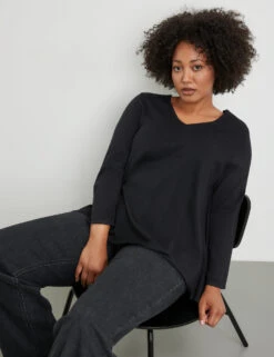 Pullover Mit Leo-Einsatz Im Rücken 13 Pullover Mit Leo-Einsatz Im Rücken -Feine Mode pullover mit leo einsatz im ruecken 102