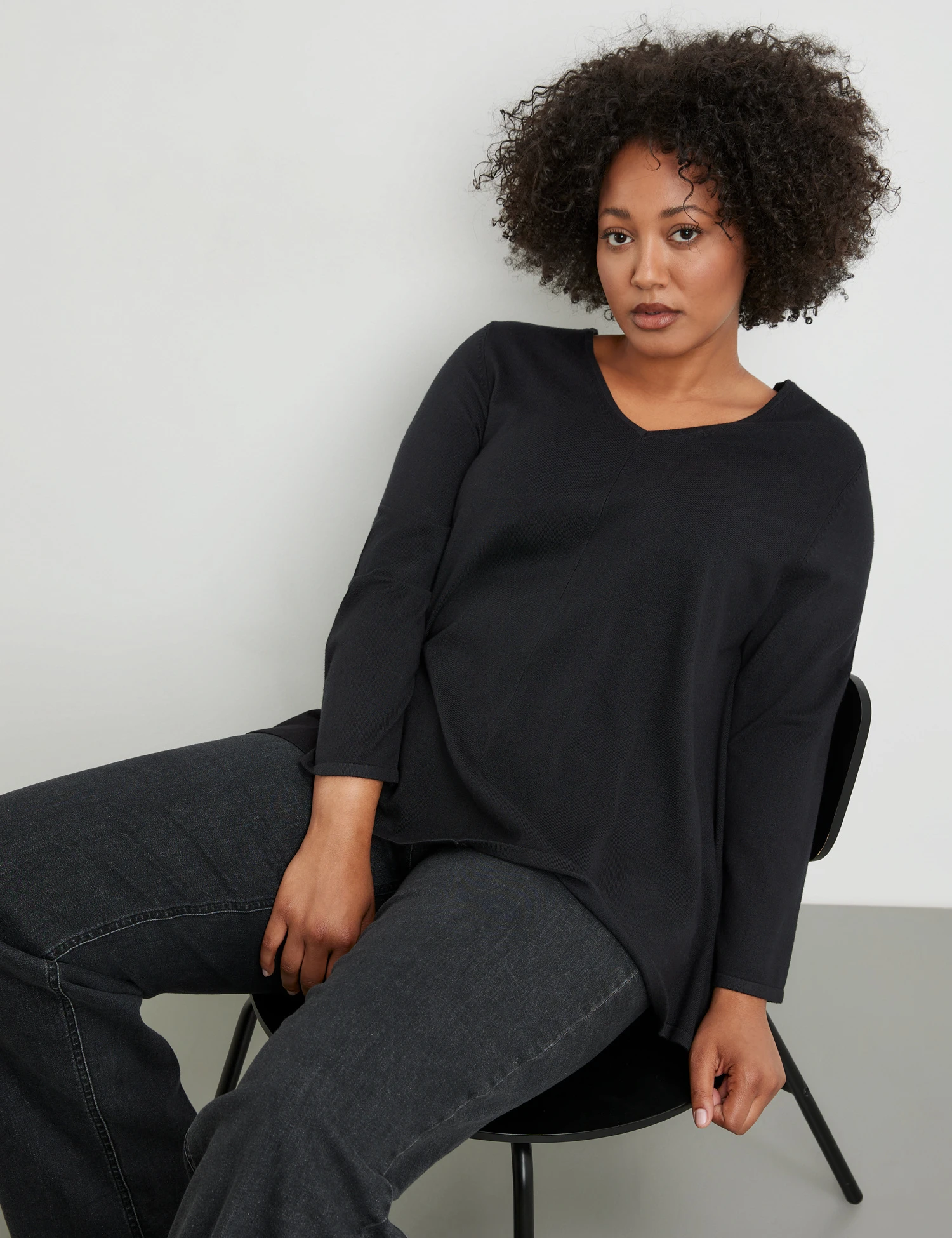 Pullover Mit Leo-Einsatz Im Rücken 7 Pullover Mit Leo-Einsatz Im Rücken - Image 5