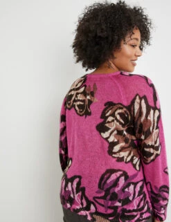 Pullover Mit Print -Feine Mode pullover mit print 104