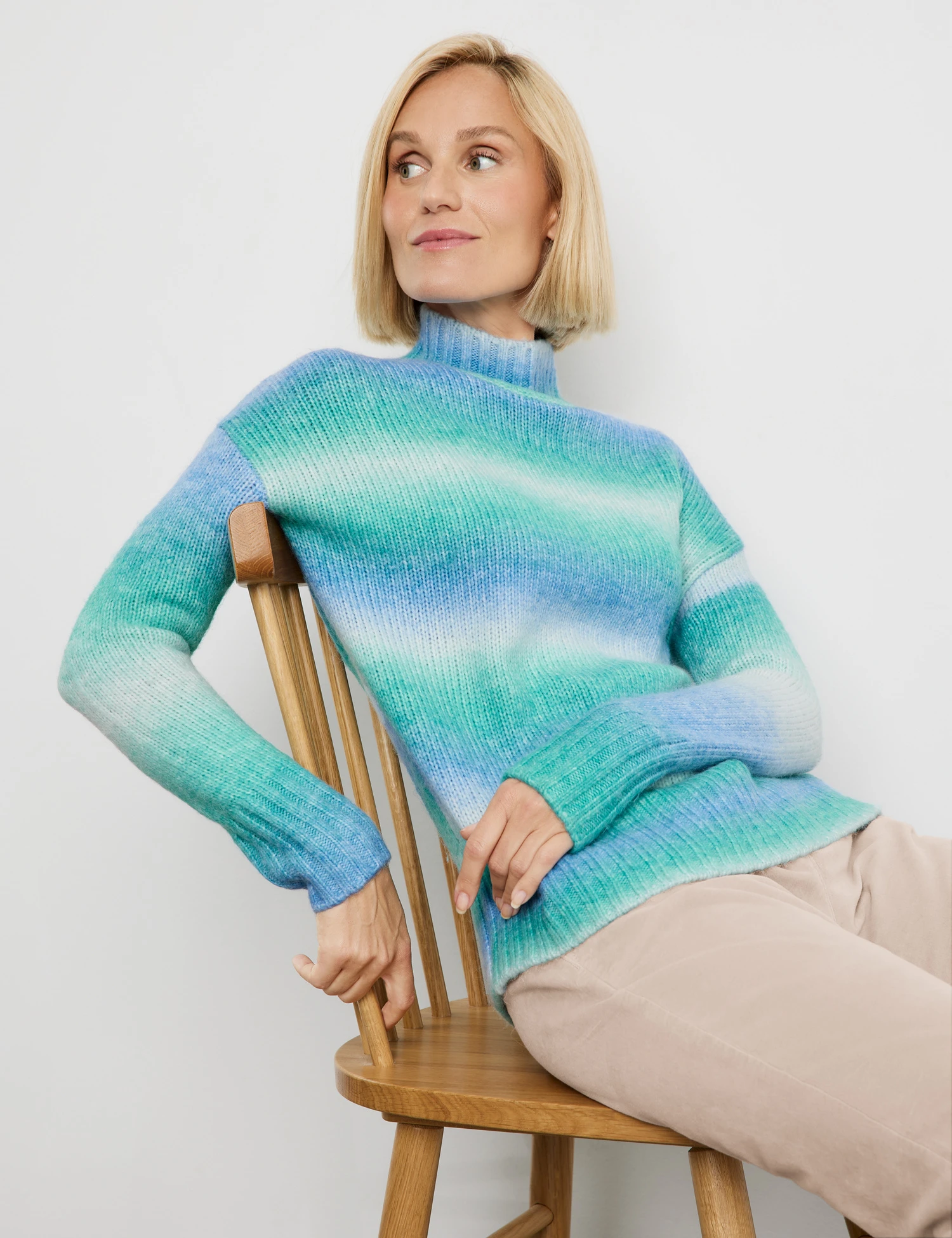 Gerry Weber Pullover Mit Stehkragen Und Wollanteil 7 Gerry Weber Pullover Mit Stehkragen Und Wollanteil - Image 5