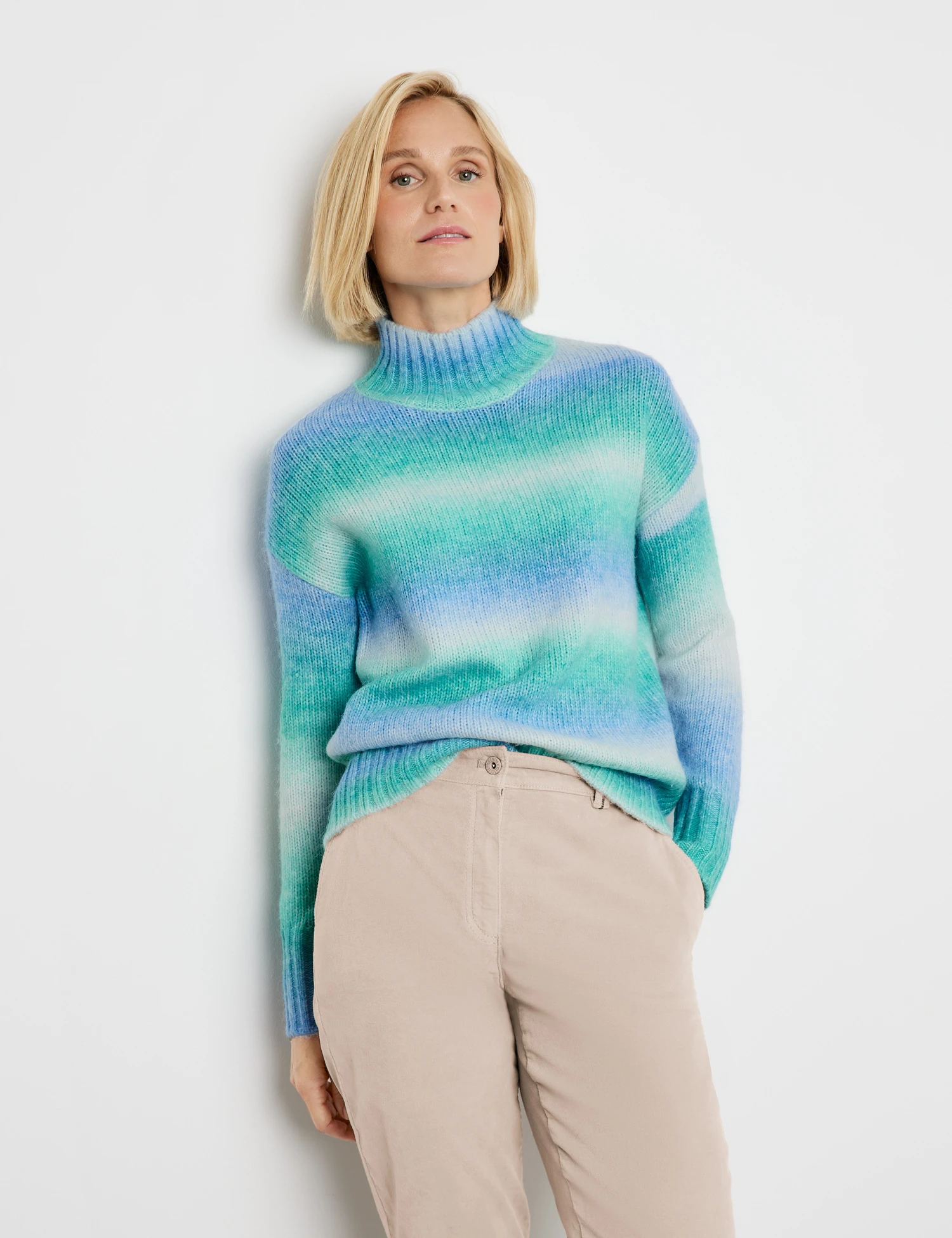 Gerry Weber Pullover Mit Stehkragen Und Wollanteil 3 Gerry Weber Pullover Mit Stehkragen Und Wollanteil