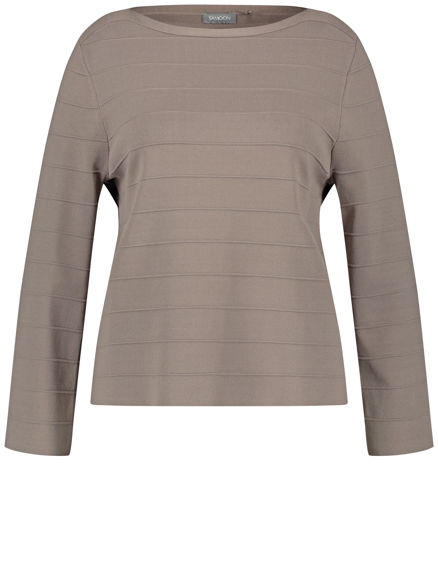 Pullover Mit Streifen-Struktur 4 Pullover Mit Streifen-Struktur - Image 2