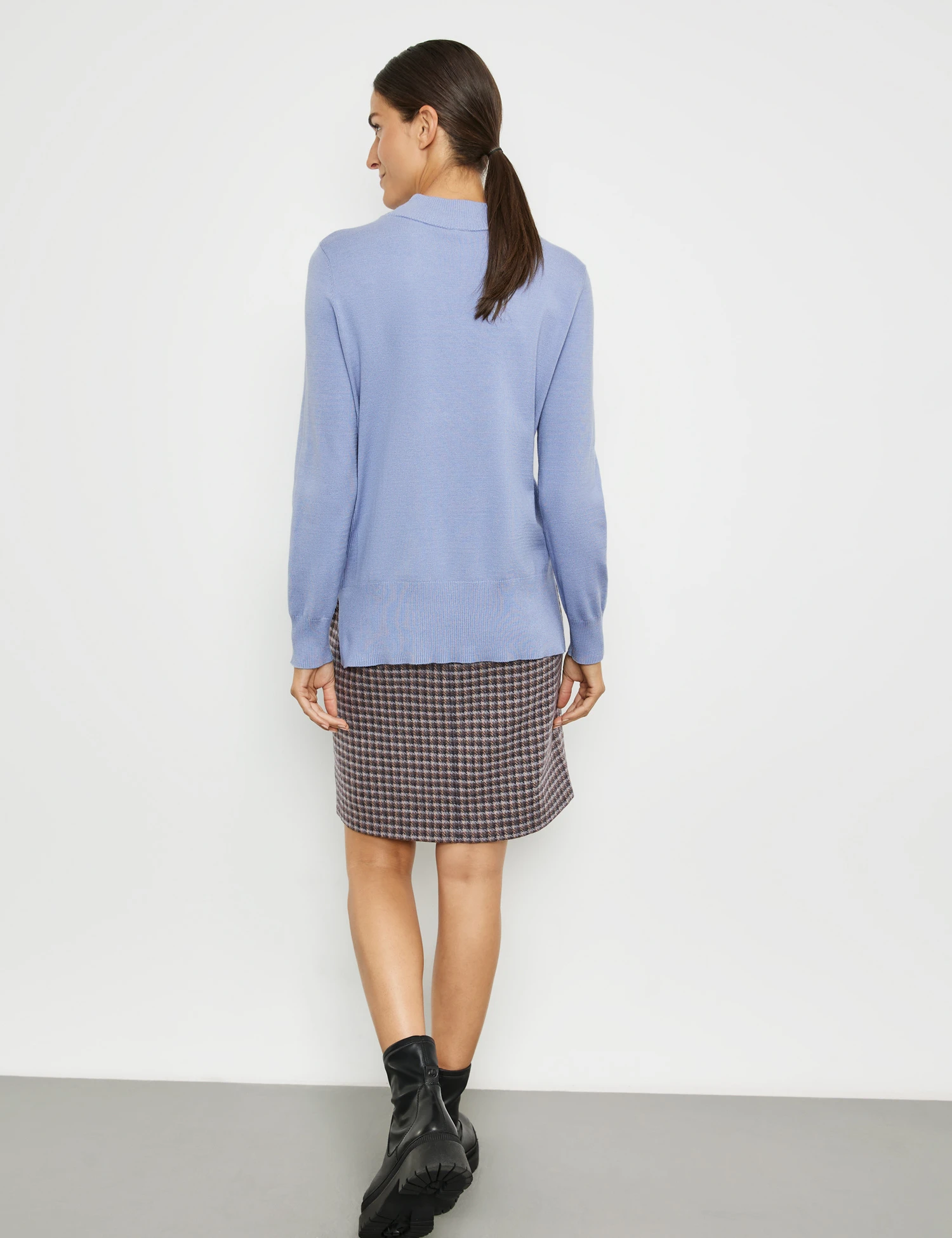 Gerry Weber Pullover Mit Strick-Mix Und Verlängertem Rückenteil 8 Gerry Weber Pullover Mit Strick-Mix Und Verlängertem Rückenteil - Image 6