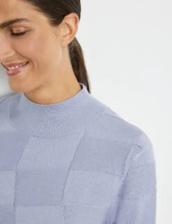 Gerry Weber Pullover Mit Strickmuster Und Turtleneck -Feine Mode pullover mit strickmuster und turtleneck 100