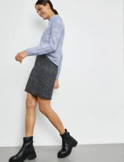 Gerry Weber Pullover Mit Strickmuster Und Turtleneck -Feine Mode pullover mit strickmuster und turtleneck 102