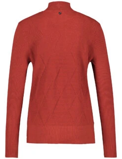 Gerry Weber Pullover Mit Turtleneck Und Rauten-Struktur 11 Gerry Weber Pullover Mit Turtleneck Und Rauten-Struktur -Feine Mode pullover mit turtleneck und rauten struktur 03