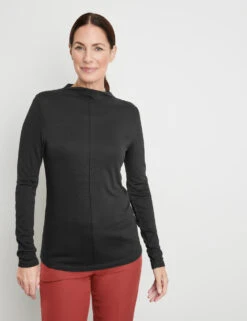 Gerry Weber Pullover Mit Weitem Stehkragen