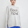 Taifun Pullover Mit Wording-Stickerei -Feine Mode pullover mit wording stickerei 110