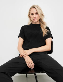 Taifun Pullunder Mit Turtleneck -Feine Mode pullunder mit turtleneck 102