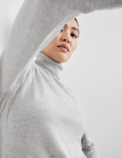 Taifun Rollkragenpullover Aus Feinstrick -Feine Mode rollkragenpullover aus feinstrick 100