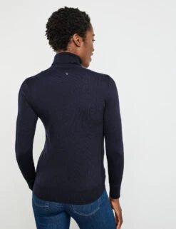 Gerry Weber Rollkragenpullover Mit Strickdetail -Feine Mode rollkragenpullover mit strickdetail 104