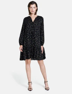 Taifun Satinkleid Mit Print 15 Taifun Satinkleid Mit Print -Feine Mode satinkleid mit print 01