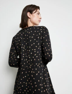 Taifun Satinkleid Mit Print 14 Taifun Satinkleid Mit Print -Feine Mode satinkleid mit print 104