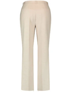 Gerry Weber Schicke Hose Mit Reißverschluss Am Saum -Feine Mode schicke hose mit reissverschluss am saum 03