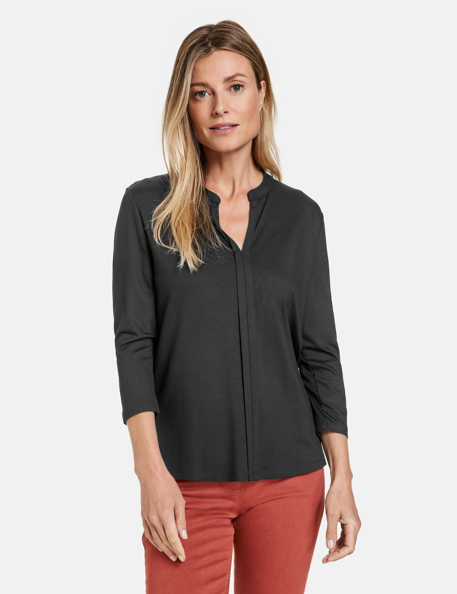 Gerry Weber Schlichtes Blusenshirt Mit Einfach Gelegten Falten 9 Gerry Weber Schlichtes Blusenshirt Mit Einfach Gelegten Falten - Image 7