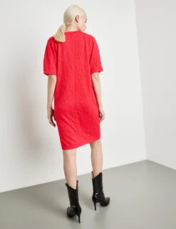 Taifun Schlichtes Jerseykleid Mit Weitem Raglanärmel -Feine Mode schlichtes jerseykleid mit weitem raglanaermel 104