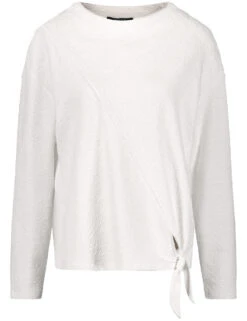 Feine Mode -Feine Mode shirt aus struktur jersey 02