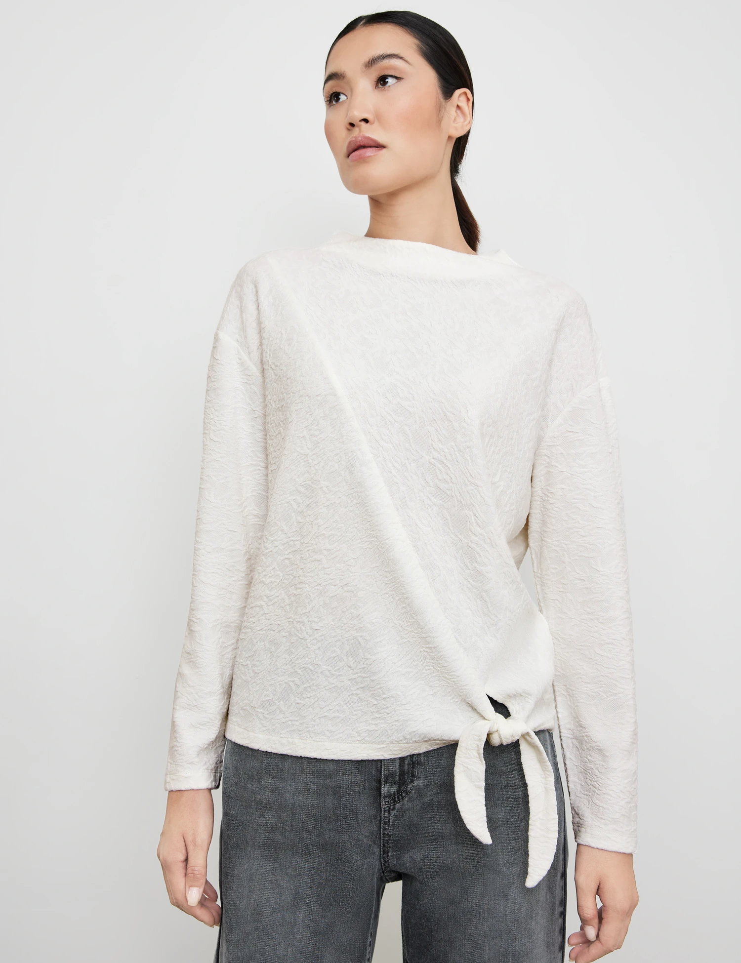 Taifun Shirt Aus Struktur-Jersey 3 Taifun Shirt Aus Struktur-Jersey