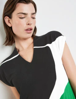 Taifun Shirt Mit Frontprint -Feine Mode shirt mit frontprint 100