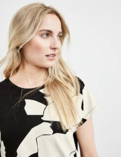 Taifun Shirt Mit Print -Feine Mode shirt mit print 100