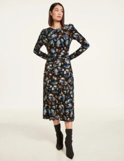 Taifun Shirtkleid Mit Puffärmeln -Feine Mode shirtkleid mit puffaermeln 01