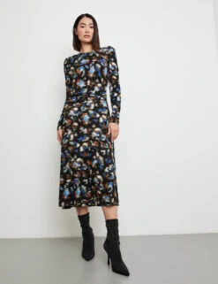 Taifun Shirtkleid Mit Puffärmeln