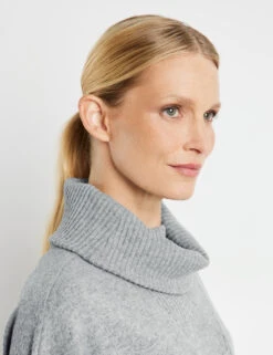 Gerry Weber Softer Pullover Aus Gebürsteter Qualität -Feine Mode softer pullover aus gebuersteter qualitaet 100