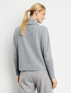 Gerry Weber Softer Pullover Aus Gebürsteter Qualität -Feine Mode softer pullover aus gebuersteter qualitaet 104